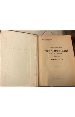 Türk Musikisi Antolojisi (İkinci El)(Stokta 1 Adet Var)