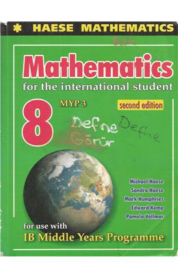 Mathematıcs For The Internatıonal Student 8 Myp 3 (İkinci El Kitap) (Stokta 1 Adet)