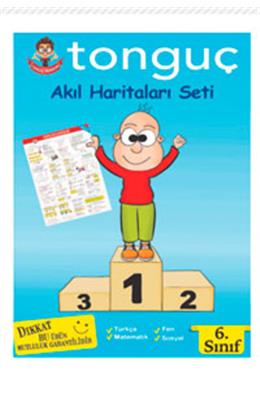 Tonguç 6  Akıl Haritaları Seti Akıl Notları İle Birlikte 