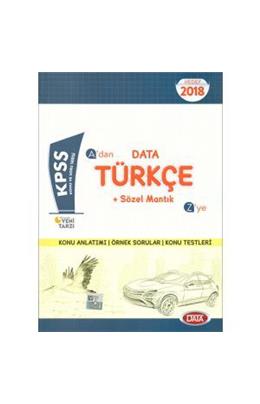 Data 2018 Kpss Türkçe Konu Anlatımı Örnek Sorular