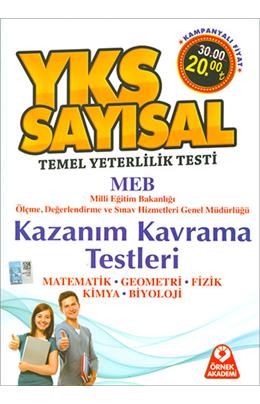 Örnek Akademi Yks Tyt Sayısal Kazanım Kavrama Testleri Anya
