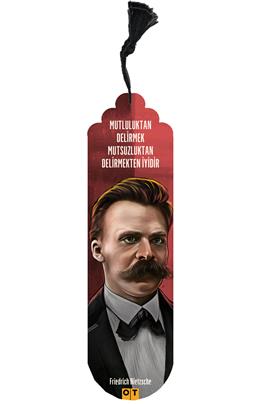 Metal Ayraç Ot Dergisi Friedrich Nietzsche(10 Adet)
