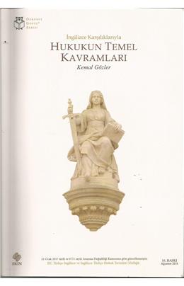 İngilizce Karşılıklarıyla Hukukun Temel Kavramları (16. Baskı) (İkinci El)