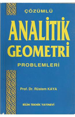 Çözümlü Analitik Geometri Problemleri (1. Baskı) (İkinci El)