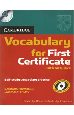 Vocabulary For First Certificate (2007)(İkinci El)(Stokta 1 Adet Var)