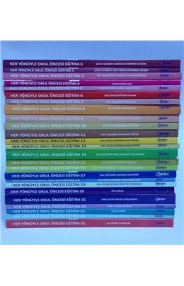 Her Yönüyle Okul Öncesi Eğitimi - Set(25 Kitap) (İkinci El)(Stokta 1 Adet Var)