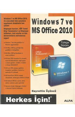 Windows 7 Ve Ms Office 2010 (İkinci El) (Stokta 1 Adet)