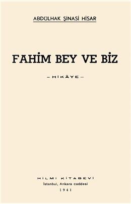 Fahim Bey Ve Biz (İkinci El)(Stokta 1 Adet Var)