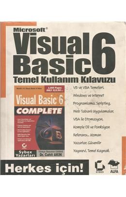 Vısual Basıc 6 Temel Kullanım Kılavuzu (İkinci El)