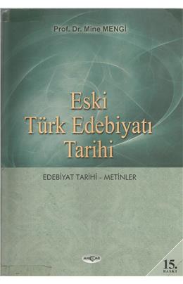 Eski Türk Edebiyatı Tarihi (15. Baskı)(İkinci El)(Stokta 1 Adet Var)