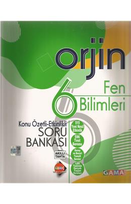 Gama Orjin 6 Sınıf Fen Bilimleri S.B. Tekli 2022