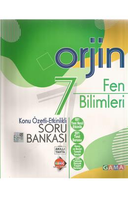 Gama Orjin 7 Sınıf Fen Bilimleri 3 ´Lü Set (2021)