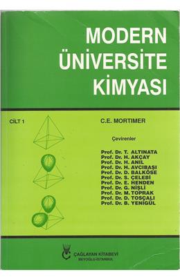 Modern Üniversite Kimyası (5.Baskı)(İkinci El)(Stokta 1 Adet Var)