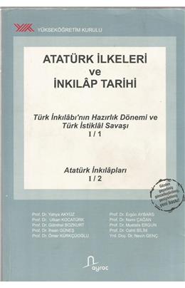 Atatürk İlkeleri Ve İnkılap Tarihi (İkinci El)(Stokta 1 Adet Var)