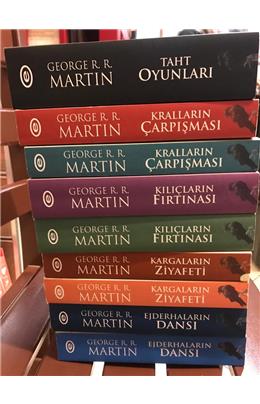 Game Of Thrones - Taht Oyunları (9 Kitap Set) (İkinci El)(Stokta 1 Adet Var)