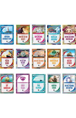 Dünya Çocuk Klasikleri Jules Verne - 2 (7-12 Yaş) 15 Li Set 2