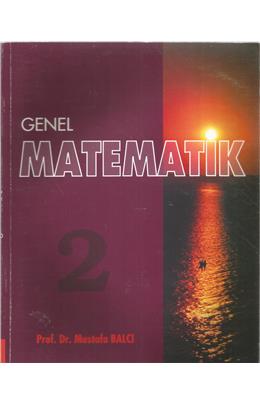 Genel Matematik 2(İkinci El)(1.Baskı)(Stokta Bir Adet)