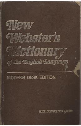 New Webster´S Dictionary Of The English Language (İkinci El) (Stokta 1 Adet)