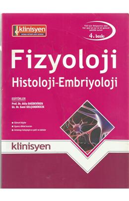 Fizyoloji Histoloji-Embriyoloji (4. Baskı) (İkinci El) (Stokta 1 Adet)
