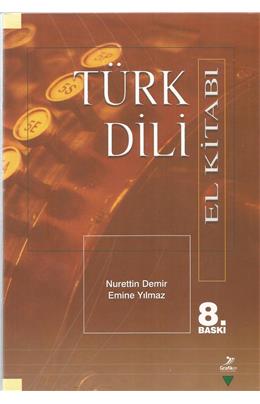Türk Dili El Kitabı (8. Baskı) (İkinci El) (Stokta 1 Adet)