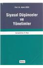 Siyasal Düşünceler Ve Yönetimler (İkinci El) (Stokta 1 Adet)