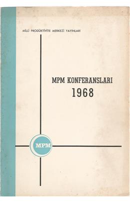 Mpm Konferanları 1968 (İkinci El) (Stokta 1 Adet)