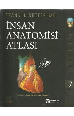 Netter İnsan Anatomisi Atlası (İkinci El) (Stokta 1 Adet)