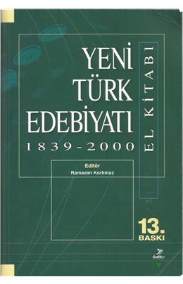 Yeni Türk Edebiyatı (İkici El)(Stokta 1 Adet)(13.Baskı)