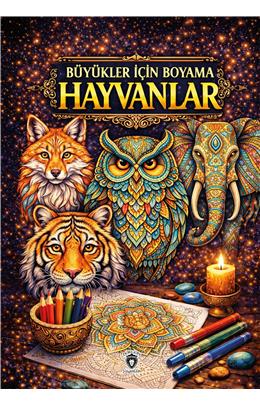 Büyükler İçin Boyama Hayvanlar