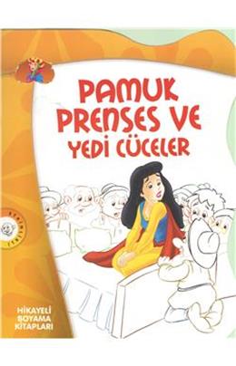Pamuk Prenses Ve Yedi Cüceler - Hikayeli Boyama Kitapları