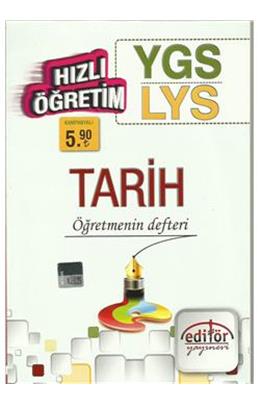 Editör Ygs Lys Tarih Öğretmenin Defteri 