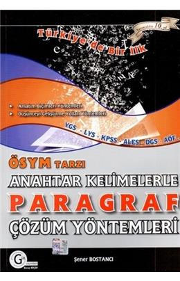 Gür Ygs Lys Ösym Tarzı Anahtar Kelimelerle Paragraf Çözüm Teknikleri