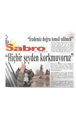 Sabro Dergisi Yıl 3 Sayı 37 Mart 2015