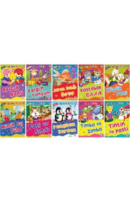 Karaca Eğlendiren Masallar 20 Kitap Set
