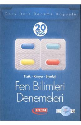 Fem Ygs Fen Bilimleri 20 Deneme Kapsülü