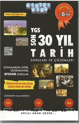 Akıllı Adam 2016 Ygs Son 30 Yıl Tarih Çıkmış Sorular Ve Çözümleri