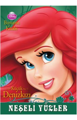 Disney Neşeli Yüzler Prenses Küçük Deniz Kızı Boyama Kitabı