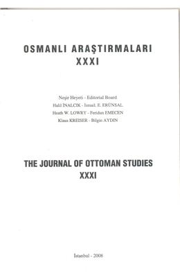 Osmanlı Araştırmaları 31