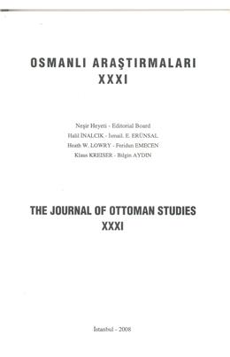 Osmanlı Araştırmaları 31