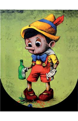 Ayraç Mıknatıslı Pinokyo(25 Li Paket)