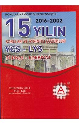 A Yayınları 15 Yılın Ygs Lys Türkçe Edebiyat Çıkmış Sorular