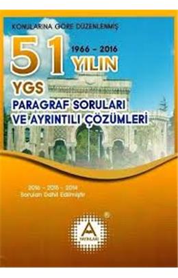 A Yayınları 51 Yılın Ygs Paragraf Çıkmış Sorular