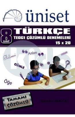 Üniset 8 Türkçe Teog1 Çözümlü Deneme