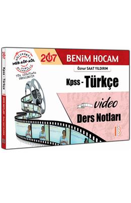 Benim Hocam 2017 Kpss Türkçe Ders Notları