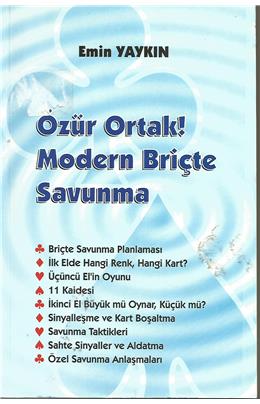 Özür Ortak Modern Briçte Savunma (İkinci El)