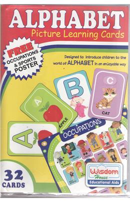 Picture Learning Cards Alphabet 32 Cards