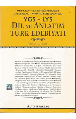 Altın Anahtar Ygs-Lys Dil Anlatım Türk Edebiyatı K.A. (İkinci El)