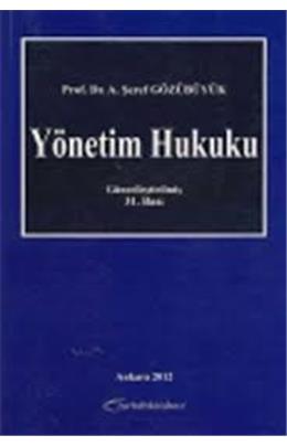 Yönetim Hukuku (İkinci El)