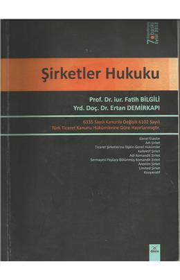 Dora Şirketler Hukuku Dersleri (İkinci El)